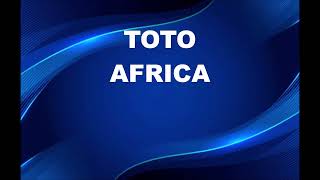 KARAOKE TOTO AFRICA original [upl. by Rumpf]