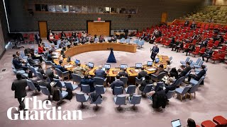 UN security council convenes again to vote on Gaza motion – watch live [upl. by Vi990]