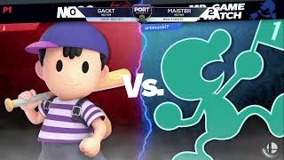 Gackt Ness vs Maister Game amp Watch  Top 128  Port Priority 8 [upl. by Emee]