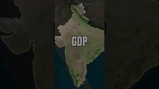 What is GDP Easiest explanation shorts trending gdp indiagdp economics [upl. by Germayne]