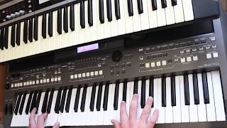 Chris De Burgh The Lady In Red Yamaha PSR s670 Korg x50 Cover [upl. by Maryrose]