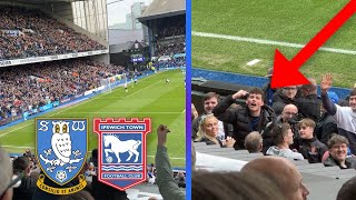 EMBARRASSED 60 VS IPSWICH SHEFFIELD WEDNESDAY 06 IPSWICH TOWN 202324 CHAMPIONSHIP AWAY VLOG [upl. by Nauqe]