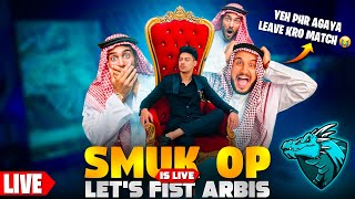 Smuk Op is Back😍Live with Facecam  Lets Fist Arbis  Pubg Mobile  BGMI [upl. by Ahtar815]