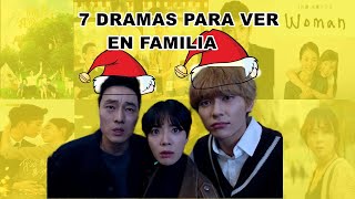 7 DORAMAS PARA VER EN FAMILIA [upl. by Etnoj]