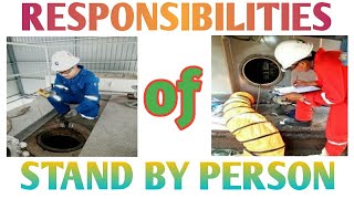 Responsibilities of Stand by Person [upl. by Ahseka]