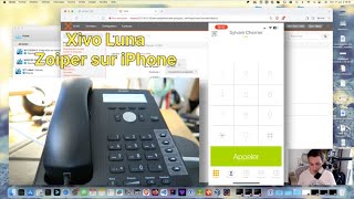 📱 Configuration Zoiper application smartphone  Xivo 69 [upl. by Lever]