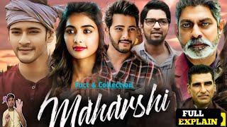 Maharshi Full Hindi Dubbed Movie South ।Mahesh Babu । Pooja Hegde । Naresh ।Fact amp Story Explain 176 [upl. by Mateya338]