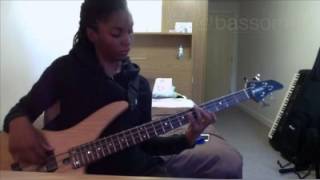 Hes able Darwin Hobbs bass cover by Naomi [upl. by Baumann]