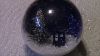 DIY Waterless Snow Globe Ornament [upl. by Hepsiba127]