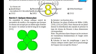 physique des matériaux  ex3 q2 [upl. by Droffats391]