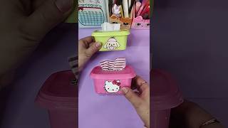 Mini tissue Box Making From Butter Boxtissueboxbutterboxminitissuebox [upl. by Murphy863]