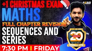 Plus One Maths Christmas Exam  Sequences and Series  Chapter9  Exam Winner 1 [upl. by Naujet570]