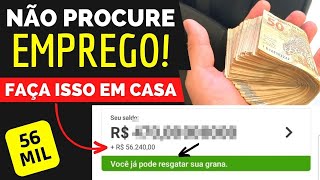 PARE DE PROCURAR EMPREGO USE ESSE APP PAGANDO VIA PIX  GANHAR DINHEIRO TRABALHANDO NA INTERNET [upl. by Sedecrem677]