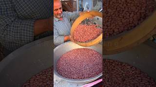 Making Salted Peanuts in Iranian Bazar [upl. by Nylavad]