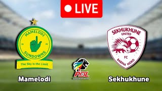 Mamelodi Sundowns Vs Sekhukhune United Live Match 🔴 [upl. by Mayram1]