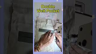 single weltpocketdouble weltpocket [upl. by Arlyne]