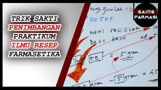 Cara Menghitung Jumlah Obat Dalam Resep  Rahasia Farmasi di APOTEK [upl. by Fredie]