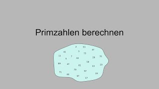 So könnt ihr alle Primzahlen berechnen  Python [upl. by Einafets818]