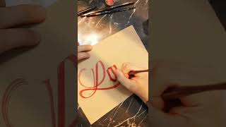 Love 💜  handwriting calligraphyhandwriting [upl. by Screens]