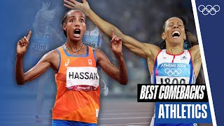 🔥 Incredible Comeback Wins in Athletics 🏃‍➡️🥇 [upl. by Nnaacissej318]