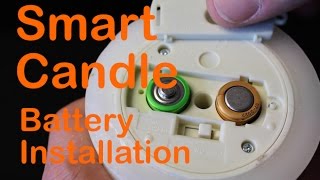 Smart Candle Battery Installation Guide [upl. by Fraase]