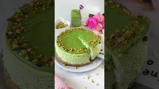 SERNIK PISTACJOWY 💚 sernik prosteprzepisy ciasto pistachio pistachiocake szybkieprzepisy [upl. by Alyahc]