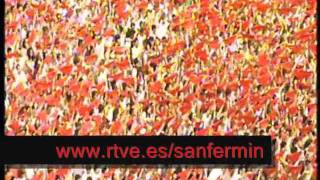 Encierros San Fermín 2011 ¡Síguelos en RTVE [upl. by Tevis]