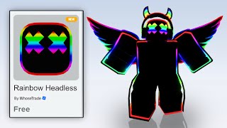 HURRY 25 GET FREE FAKE HEADLESS amp FREE ITEMS ON ROBLOX 2024 [upl. by Noeht]