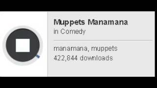 Ringtone Manamana Muppets [upl. by Lilaj438]