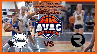 Game Highlights  Cal Sparks vs SD Relentless  14UG Championship Game  AVAC United Aloha Challenge [upl. by Llenrag]