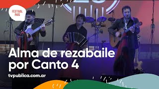 Alma de Rezabaile por Canto 4 en Calchaquíes  Festival País 2022 [upl. by Elladine341]