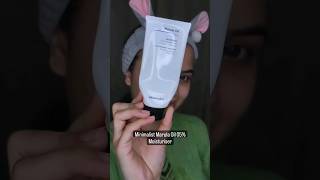 Minimalist Marula Oil Moisturiser Review and demo alamodebyheraaqeel [upl. by Aneehsyt991]