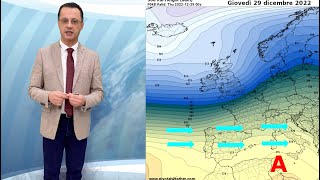 Meteo Campania il tempo fino a Capodanno [upl. by Worrad]