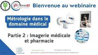 WEBINAIRE METROLOGIE IMAGERIE ET PHARMACIE [upl. by Lenahc584]