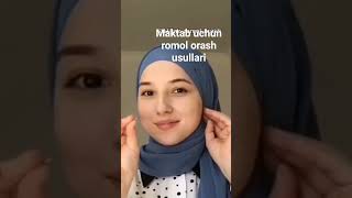 maktab uchun romol orash usullari shortsvideo [upl. by Anora296]