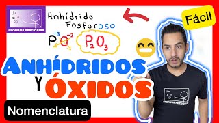 ✅NOMENCLATURA ANHÍDRIDOS Y ÓXIDOS 𝘼𝙥𝙧𝙚𝙣𝙙𝙚 𝙚𝙣 10 𝙢𝙞𝙣𝙪𝙩𝙤𝙨 😎​🫵​💯​ Química [upl. by Aimat683]