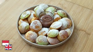 Takjil Praktis Resep POFFERTJES KUE CUBIT ALA BELANDA [upl. by Eudoxia]