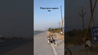 cycle 🚲 shortvideo cyclewheeling stunt cyclestunt shortsfeed like bicycle [upl. by Cornie]