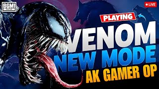 NEW VENOM MODE IS HERE 😍 BGMI LIVE  shorts shortsfeed bgmilive akgamerop [upl. by Nylitak437]