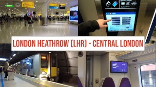 Heathrow Express to Central London the FASTEST way with Heathrow Express [upl. by Ebocaj]