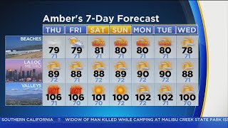 Amber Lees Weather Forecast July 26 [upl. by Erialb120]