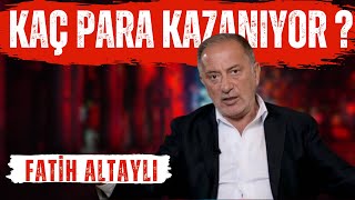 FATİH ALTAYLI YOUTUBEDAN KAÇ PARA KAZANIYOR [upl. by Idola]