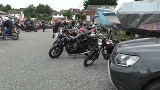 MOTORCYCLE MEET AT THE RAMBLERS REST WATERINGBURY MAIDSTONE KENT [upl. by Goodill563]