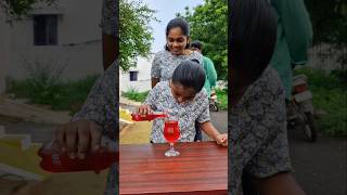 water pouring challange 💧TomampJerry 👍DiyaIshwarya shorts [upl. by Virge]