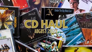 RockPopProg CD Haul August 2024 [upl. by Bellda]