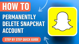 How to permanently Delete a Snapchat Account 2024 Easy Tutorial [upl. by Maggs]