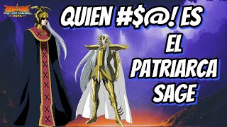 ¿Quién es Sage de Cancer El Patriarca del Santuario ♋♋♋ Saint Seiya Lost Canvas [upl. by Hsakiv]