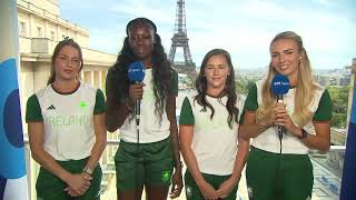 Irelands 4x400m womens relay team plan to drive on after Paris 2024 Olympic bronze medal [upl. by Derron933]