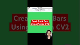 How to Create Track Bars using Python CV2 Coding python pythontutorial coding programming [upl. by Sidnak]