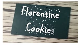 Florentine Cookies  Ailin Bakery House [upl. by Emixam]